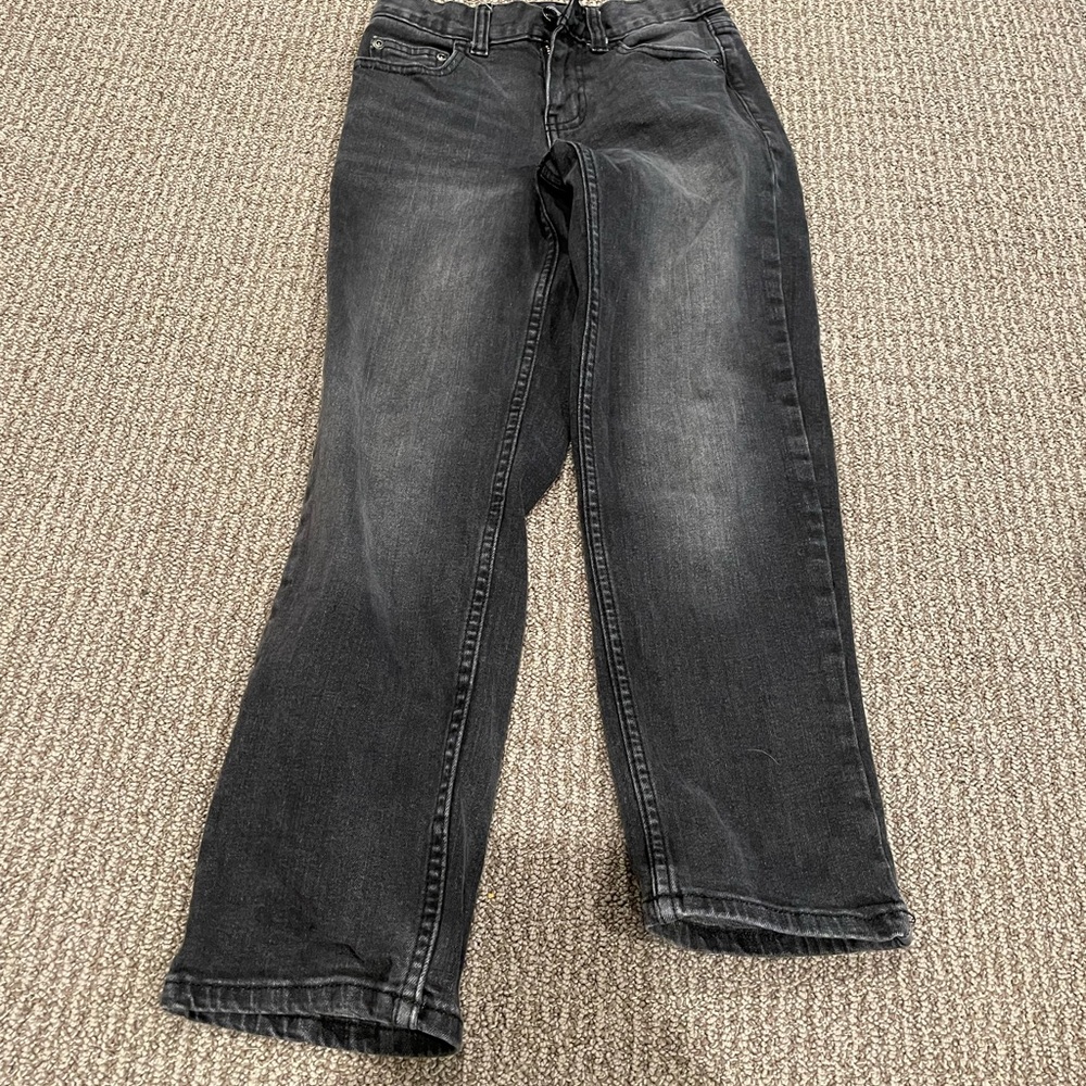 Wonder Nation Relaxed Fit Black Jeans
